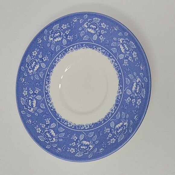 Vtg Queen's Albertine Sugar Creamer Blue English Porcelain England Replacement - Picture 7 of 16